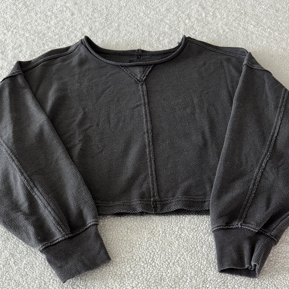 Aerie Cropped Sweatshirt
